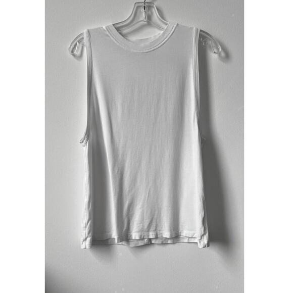 RARE Lululemon Muscle Tank Top White 6 - Picture 2 of 5